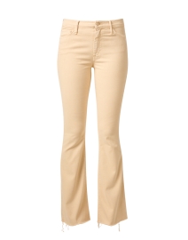 The Weekender Beige Stretch Flare Jean
