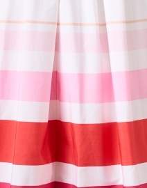 Extra_1 image thumbnail - Sara Roka - Niddi White and Pink Striped Shirt Dress