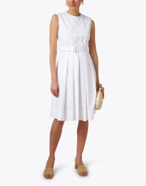 Look image thumbnail - Peserico - White Belted Dress