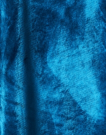 Fabric image thumbnail - Caliban - Blue Stretch Velvet Top