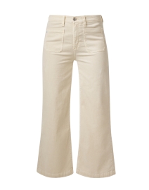 Product image thumbnail - AG Jeans - Kassie Cream Patch Pocket Jean