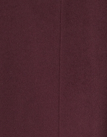 Fabric image thumbnail - Cinzia Rocca - Burgundy Wool and Down Coat