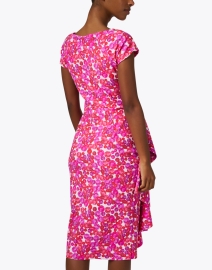 Back image thumbnail - Chiara Boni La Petite Robe - Marianella Pink Print Dress