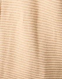 Fabric image thumbnail - Kinross - Beige Cotton Short Sleeve Hoodie Sweater