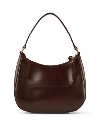 Back image thumbnail - Loeffler Randall - Greta Espresso Brown Leather Shoulder Bag