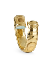 Front image thumbnail - Gas Bijoux - Antigone Gold and Stone Bracelet 