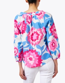 Back image thumbnail - Jude Connally - Lilith Multi Floral Print Top