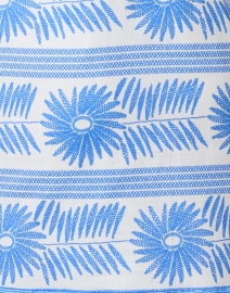 Fabric image thumbnail - Bella Tu - Blue Print Cotton Tunic Dress