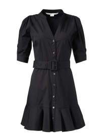 Molly Black Shirt Dress