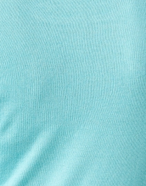 Fabric image thumbnail - Kinross - Pool Blue Silk Cashmere Top