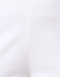 Fabric image thumbnail - Frances Valentine - Lucy White Stretch Cotton Pant