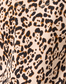 Fabric image thumbnail - Marc Cain - Beige Cheetah Print Cotton Top