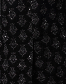 Fabric image thumbnail - Ines de la Fressange - Franck Black Embroidered Coat