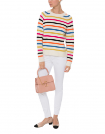 Multicolor Breton Stripe Cashmere Sweater