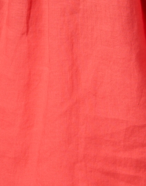 Fabric image thumbnail - Eileen Fisher - Coral Linen Shirt