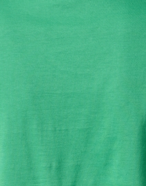 Fabric image thumbnail - Lafayette 148 New York - Modern Green Cotton Tee