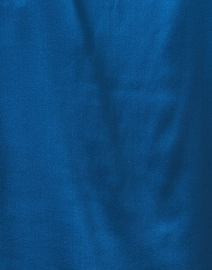 Fabric image thumbnail - Max Mara Leisure - Moldava Blue Silk Blend Top