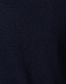 Fabric image thumbnail - Weekend Max Mara - Orione Navy Wool Silk Blend Cardigan