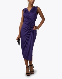 Look image thumbnail - Chiara Boni La Petite Robe - Adma Purple Dress