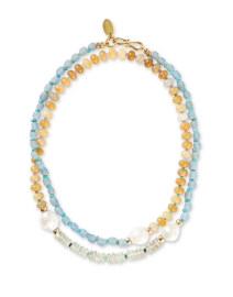 Product image thumbnail - Lizzie Fortunato - Cabana Multicolor Beaded Necklace