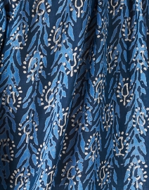 Fabric image thumbnail - Bell - Courtney Blue Print Blouse