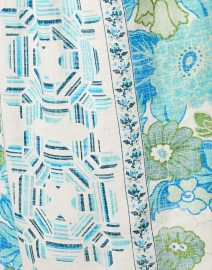 Fabric image thumbnail - D'Ascoli - Sunny Blue Multi Print Cotton Dress