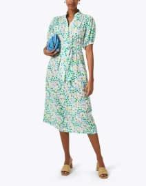 Look image thumbnail - Soler - Villamarie Green Floral Print Dress
