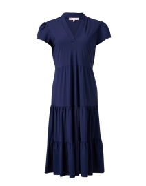 Product image thumbnail - Jude Connally - Libby Navy Tiered Dress