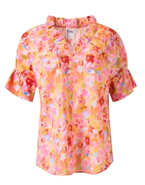 Product image thumbnail - Finley - Crosby Multi Floral Cotton Top