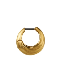 Back image thumbnail - Dean Davidson - Forme Gold Hoop Earrings