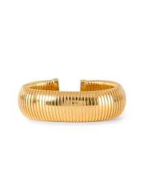 Product image thumbnail - Ben-Amun - Gold Cobra Cuff Bracelet