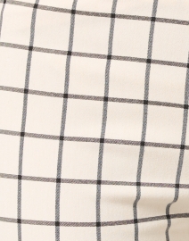 Fabric image thumbnail - Avenue Montaigne - Pars Black and White Windowpane Pull On Pant