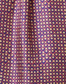 Fabric image thumbnail - Momoni - Arles Magenta Printed Silk Blouse