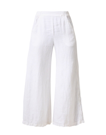 Product image thumbnail - CP Shades - Wendy White Linen Pant