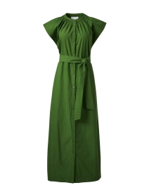 Product image thumbnail - Apiece Apart - Mirada Green Cotton Dress