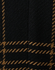 Fabric image thumbnail - Marc Cain - Black Plaid Button Front Coat
