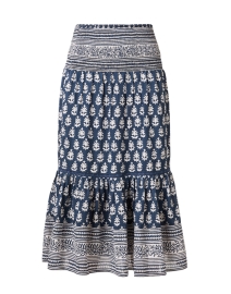 Product image thumbnail - Bell - Mandy Navy Print Skirt