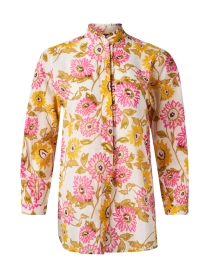 Tussa Multi Floral Print Cotton Shirt