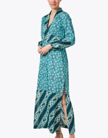 Front image thumbnail - Figue - Starlight Blue Print Cotton Dress