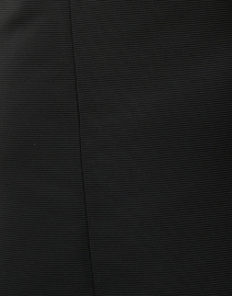 Fabric image thumbnail - Emporio Armani - Ottoman Black Ribbed Dress