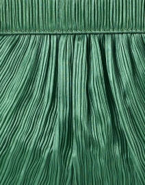 Fabric image thumbnail - Loeffler Randall - Rayne Green Pleated Bow Clutch