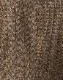 Fabric image thumbnail - T.ba - Swing Brown Stripe Tweed Jacket