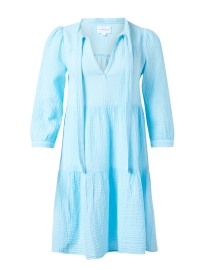 Giselle Light Blue Tiered Dress