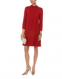 Red Luxe Jersey Dress