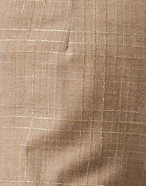 Fabric image thumbnail - Piazza Sempione - Audrey Beige and Gold Lurex Pant