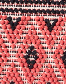 Fabric image thumbnail - Casa Isota - Camilla Black and Red Woven Bag