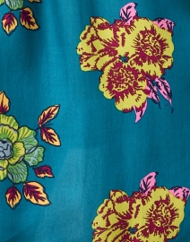 Fabric image thumbnail - Lisa Corti - Ube Blue Multi Print Shirt