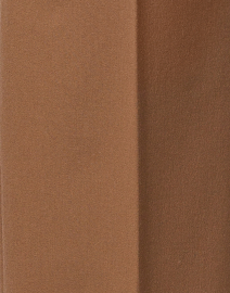 Piazza Sempione - Amandine Camel Stretch Wool Wide Leg Ankle Pant
