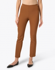 Front image thumbnail - Escada Sport - Tepitas Copper Slim Pull On Pant