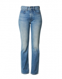Product image thumbnail - Lafayette 148 New York - Reeve Faded Skyline High Rise Straight Leg Jean